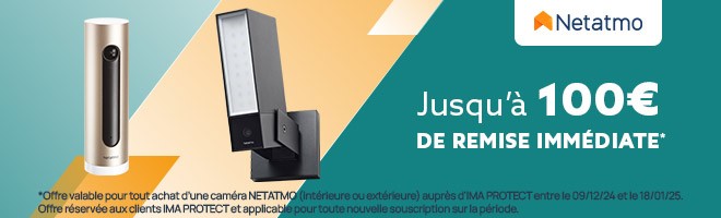 Netatmo - Jusqu'à 100 € de remise immédiate