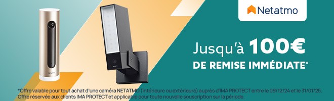 Netatmo - Jusqu'à 100 € de remise immédiate